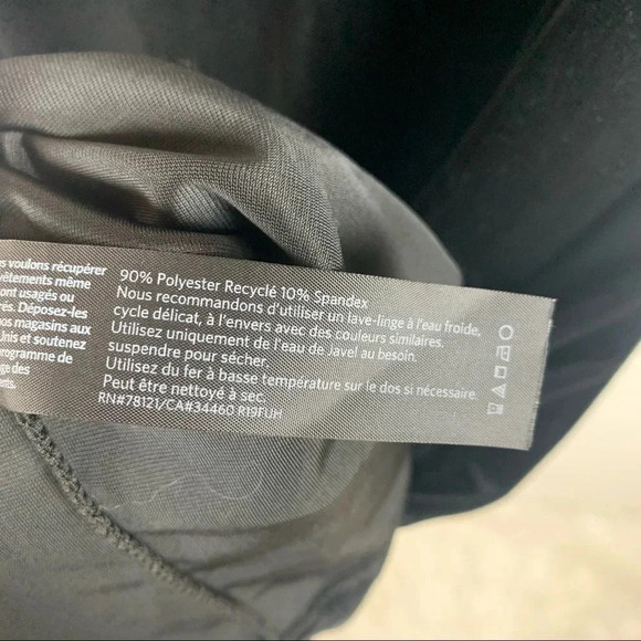 NWOT Eileen Fisher Stretch Velvet Shift Dress Black Casual Women’s Small - Picture 6 of 10